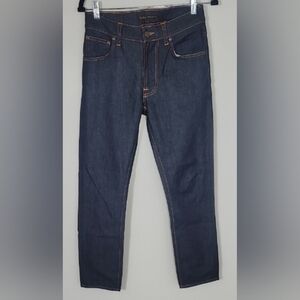 Nudie Jeans Mens Lean Dean Denim Jeans Size 28x32 Organic